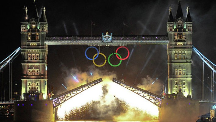  Открытие Олимпиады в Лондоне